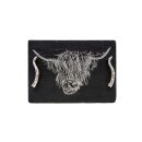 Serviertablett Schiefer mittel - Highland Cow