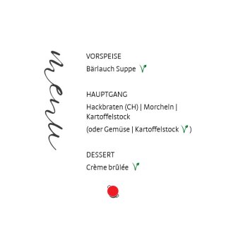 03 Menu 26. März